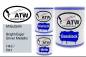 Preview: Mitsubishi, Bright/Eiger Silver Metallic, H43 / PA1: 1L Lackdose + 1L Klarlack + 500ml Härter - Set, von ATW Autoteile West.